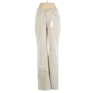 NWT Good American Ivory Jeans – Size 8/29 – Straight Leg High Rise